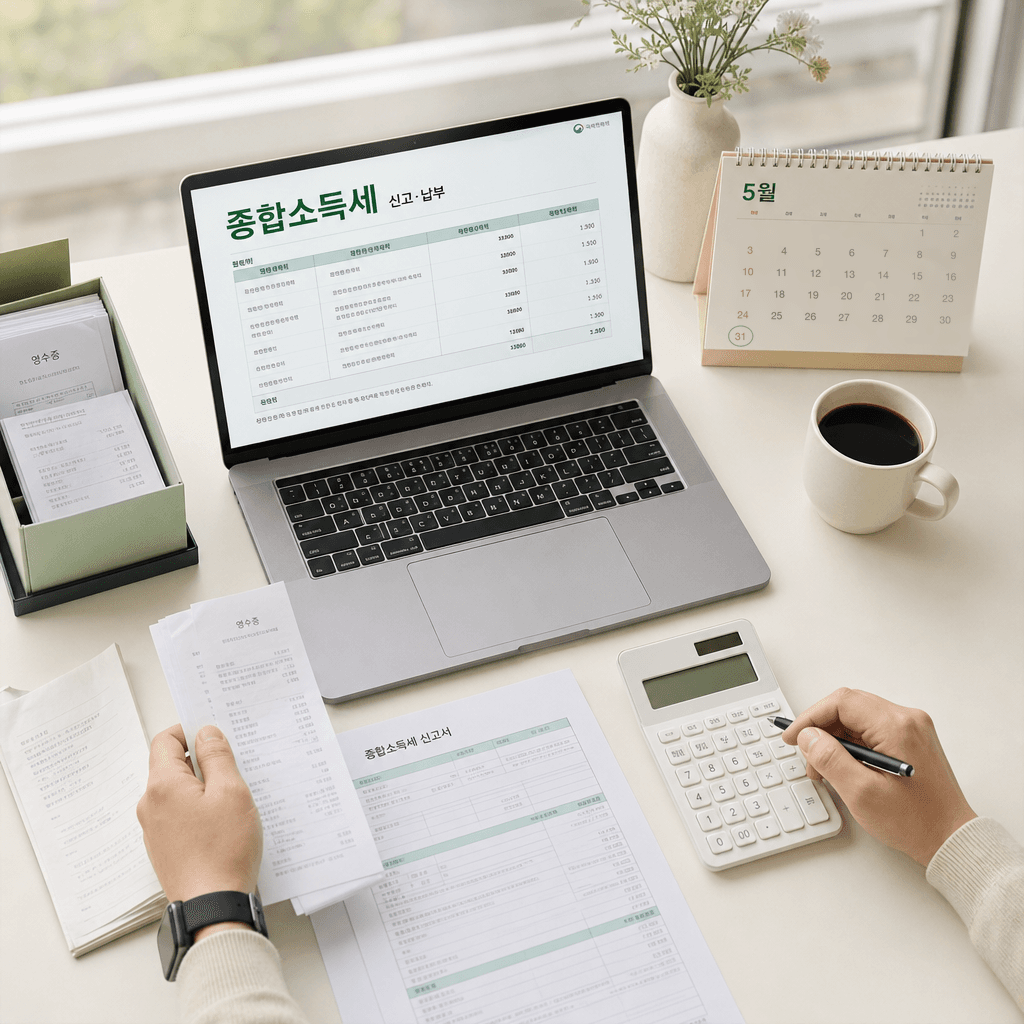 종합소득세 신고 완벽 가이드: 5월에 꼭 확인해야 할 7가지 + 세금 줄이는 다음 단계